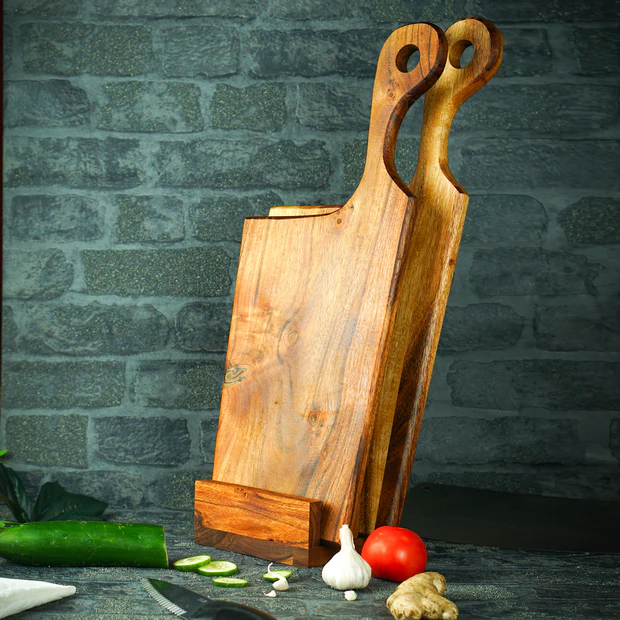 Lumber Park™ Premium Wooden Chopping Board – 46 cm x 20 cm - Image 12