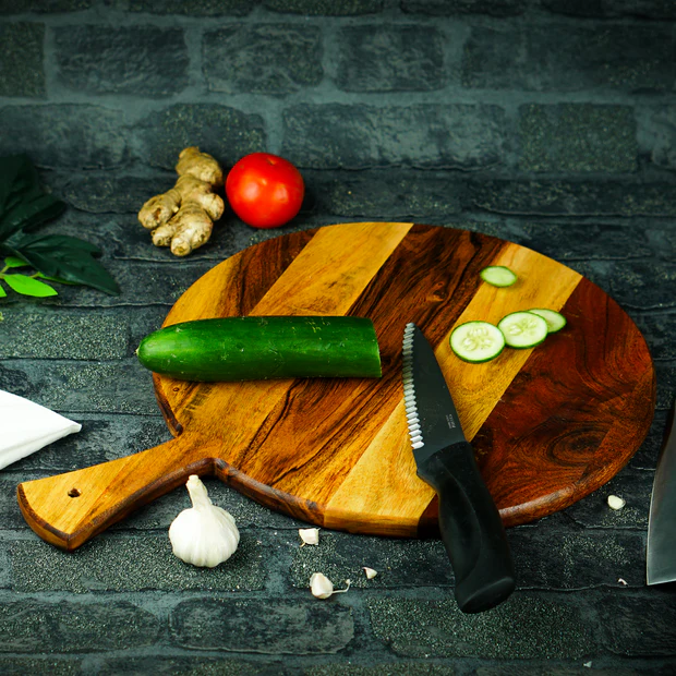 Lumber Park™ Premium Wooden Chopping Board – 42 cm x 30 cm
