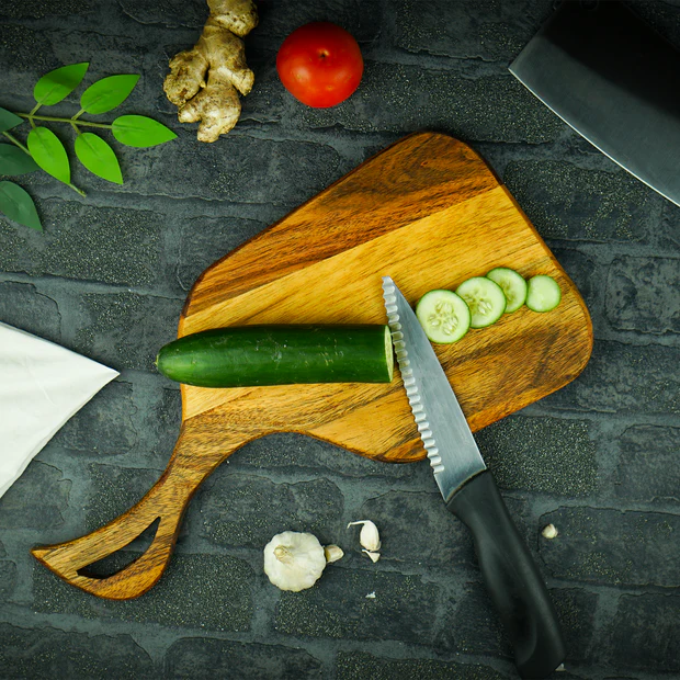 Lumber Park™ Premium Wooden Chopping Board – 46 cm x 22 cm