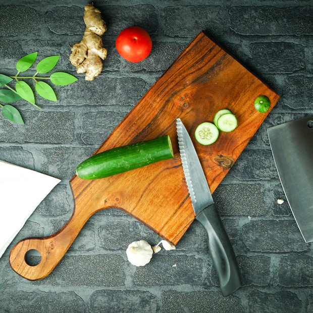 Lumber Park™ Premium Wooden Chopping Board – 46 cm x 20 cm - Image 3