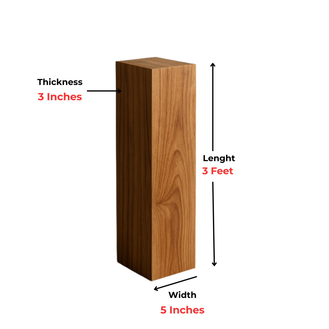 Lumber Park™ High quality Indian teak cut pieces