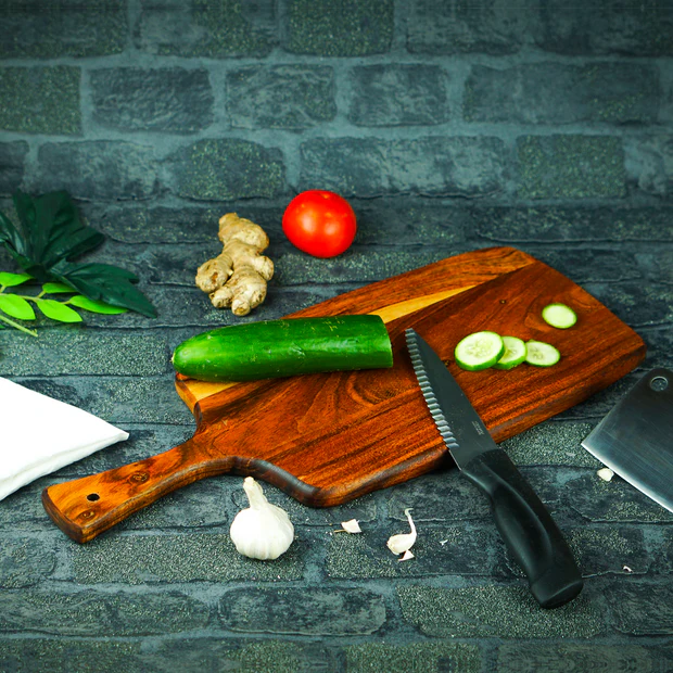 Lumber Park™ Premium Wooden Chopping Board – 44 cm x 18 cm