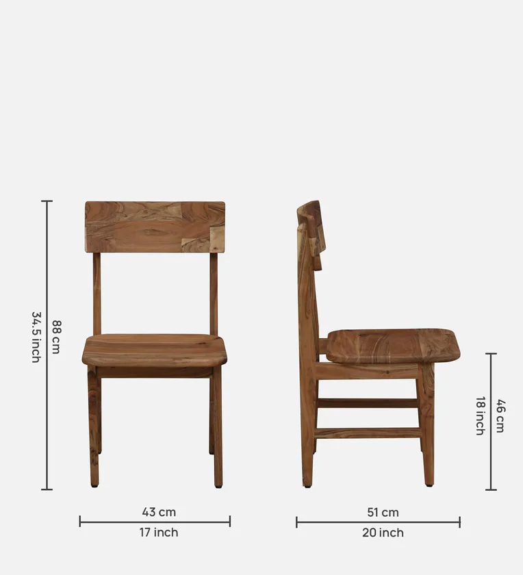 Lumber Park™ Teak Wood Dining Set - Image 2