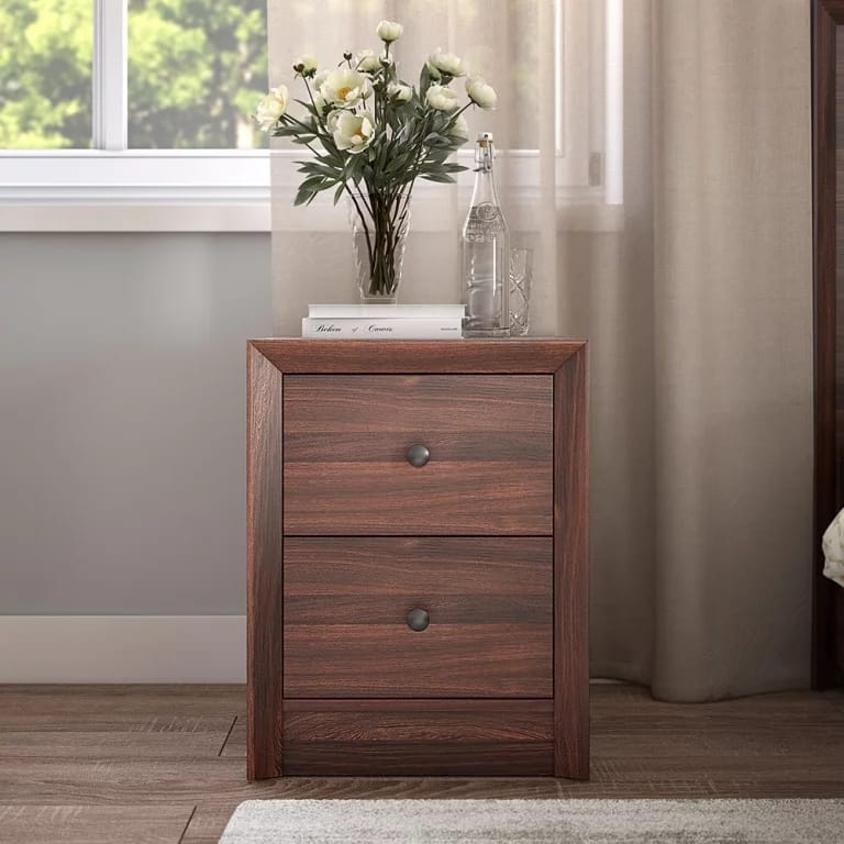 Bedside Table – Acacia Walnut (40x42x52 cm) - Image 5