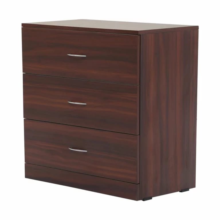 Chest of Drawers – Medium Black, Brown (80 x 43 x 78 cm) - Image 8