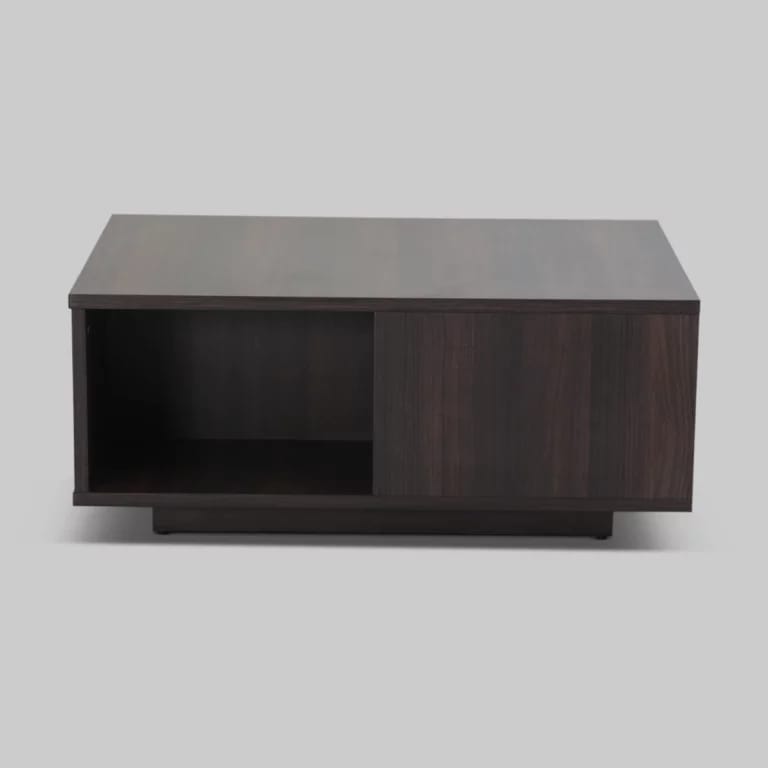 Coffee Table – Black Brown (79x79x32 cm) - Image 6