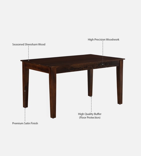 Lumber Park™ Teak Wood 6-Seater Dining Set - Image 7