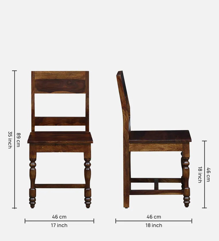 Lumber Park™ Teak Wood 6 Seater Dining Set In Rustic Teak Finish With Bench - Image 4