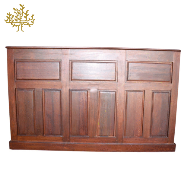 Elegant French-Style Teak Storage Table – 2 Doors & 3 Drawers Inclusive GST and Delivery - Image 10