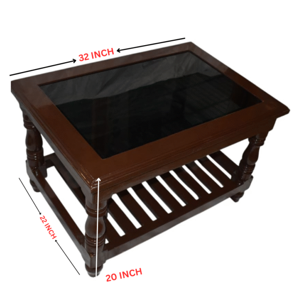 Traditional Wooden Centre Table - Image 2