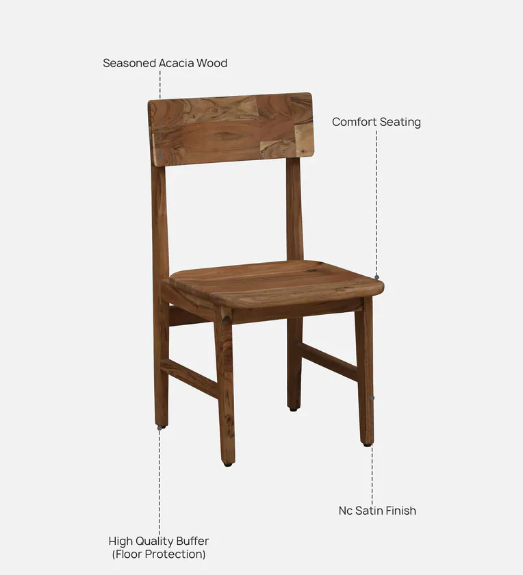 Lumber Park™ Teak Wood Dining Set - Image 5