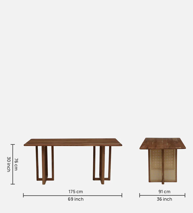 Lumber Park™ Teak Wood Dining Set - Image 3