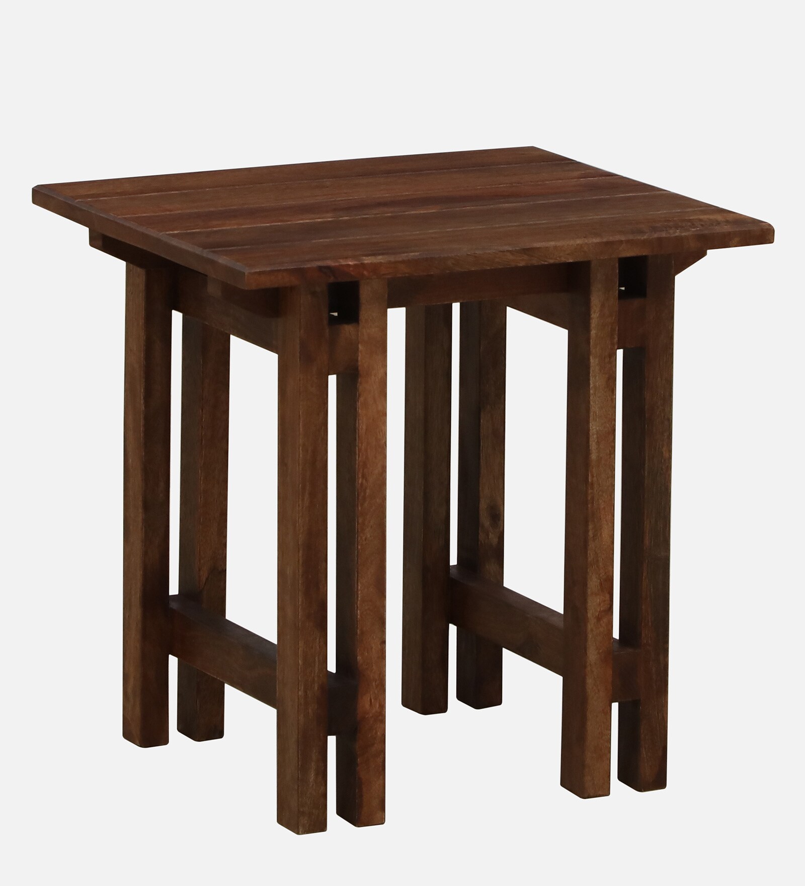 Lumber Park™ Teak Wood 6 Seater Dining Set In Scratch Resistant Rustic Teak Finish - Image 5