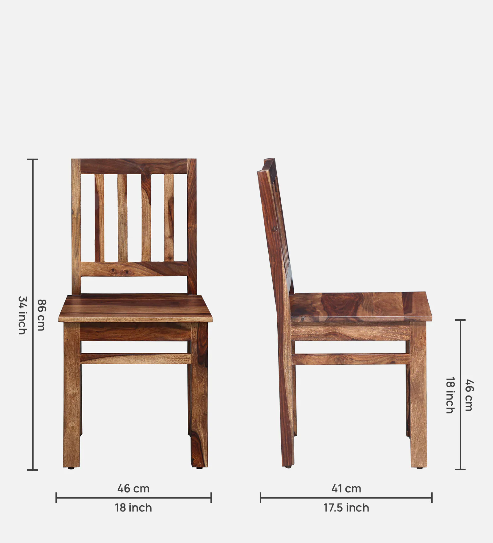 Lumber Park™ Teak Wood 6 Seater Dining Set In Rustic Teak Finish With Bench - Image 5