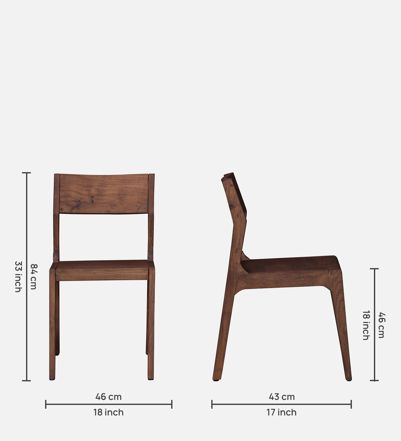 Lumber Park™ Teak Wood 6 Seater Dining Set In Premium Acacia Finish - Image 4