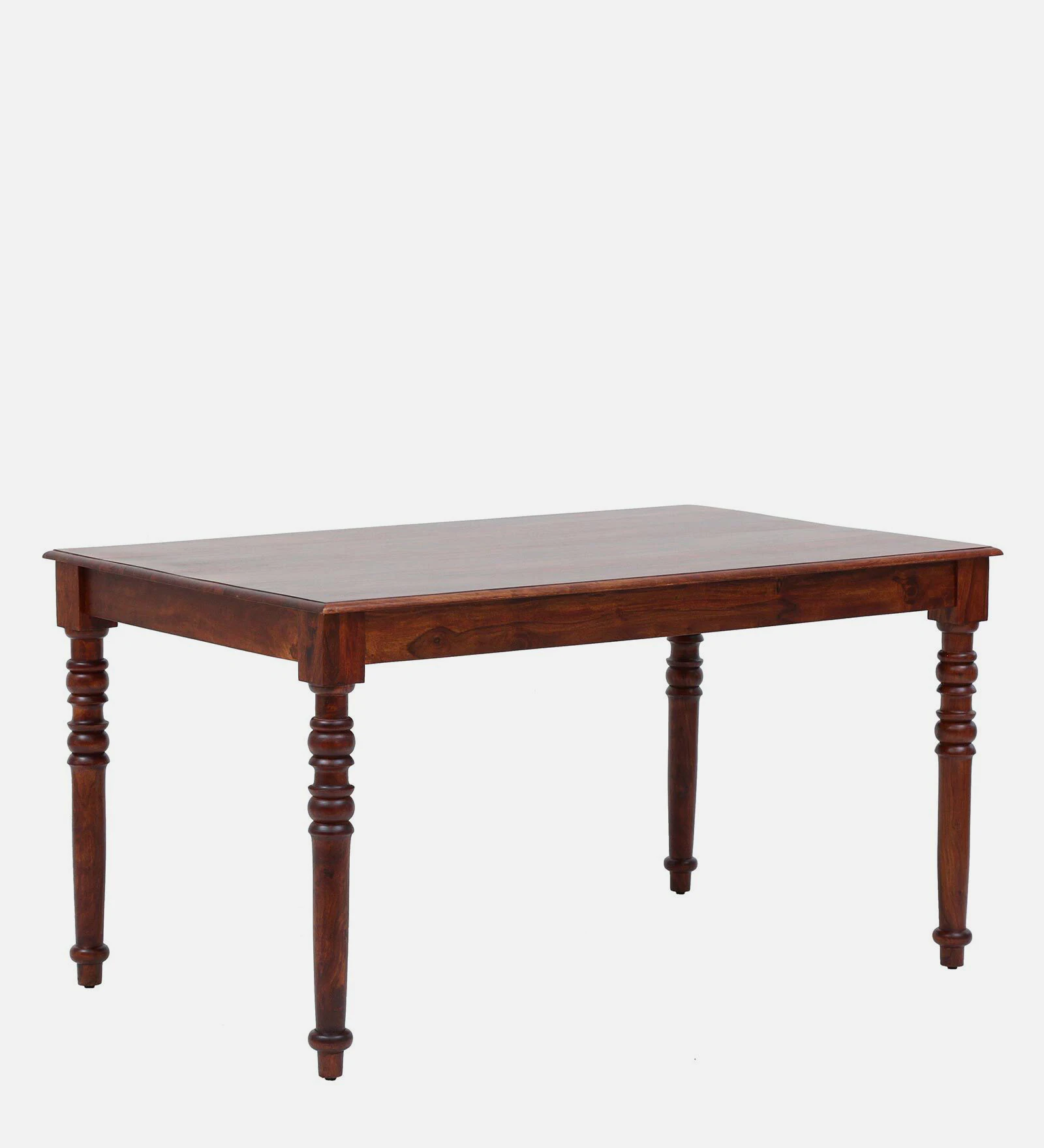 Lumber Park™ Teak Wood 6 Seater Dining Set In Honey Oak Finish - Image 5