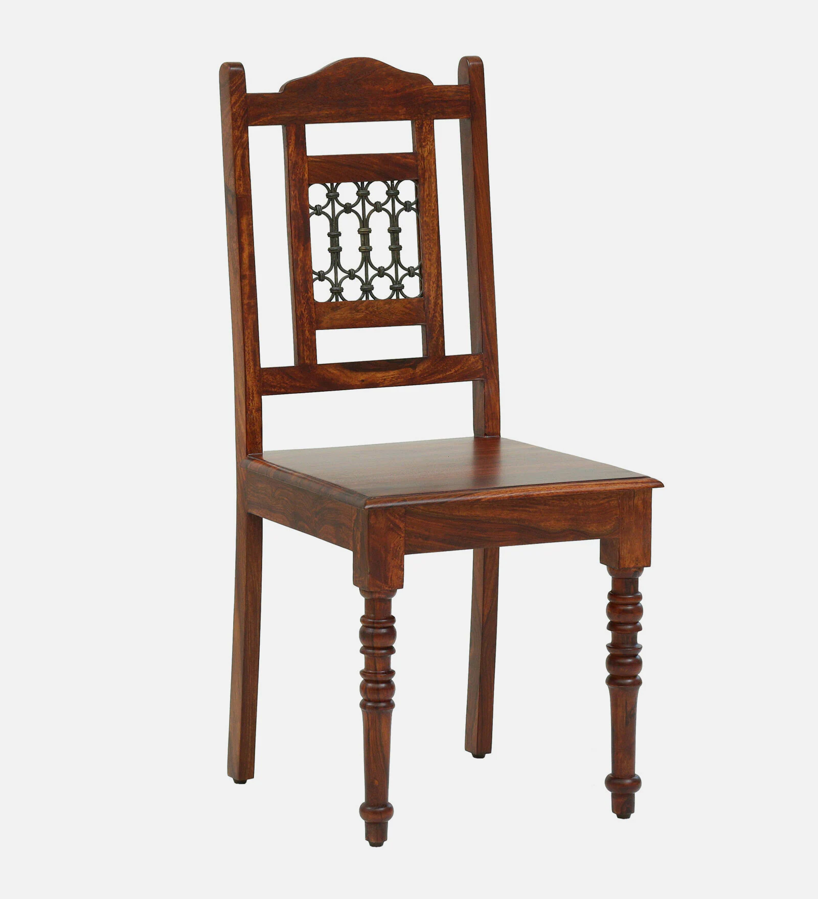 Lumber Park™ Teak Wood 6 Seater Dining Set In Honey Oak Finish - Image 4