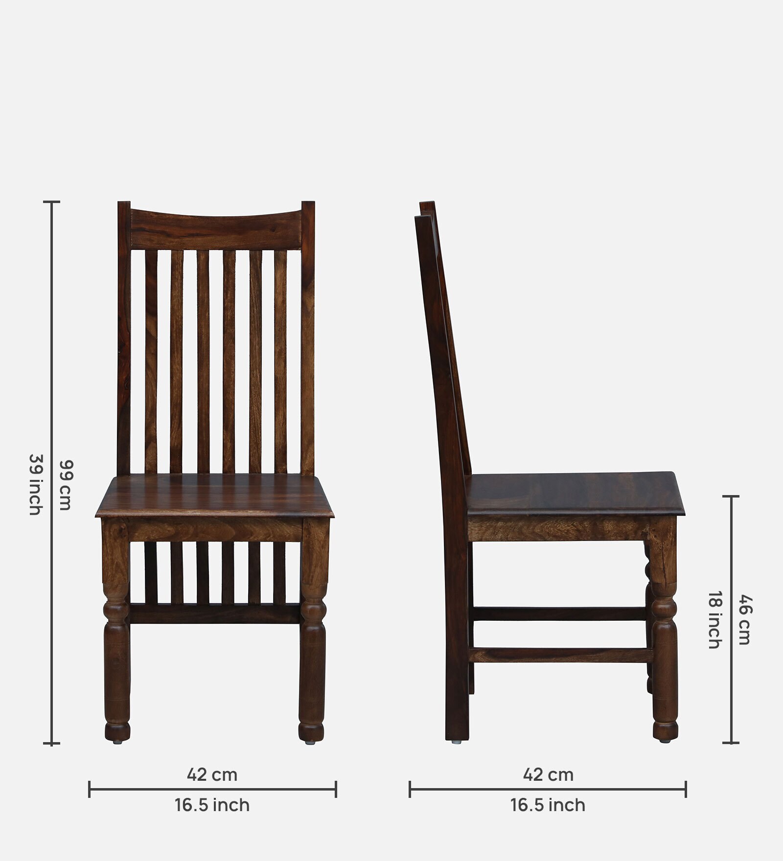 Lumber Park™ Teak Wood 6 Seater Dining Set In Provincial Teak Finish With Bench - Image 5